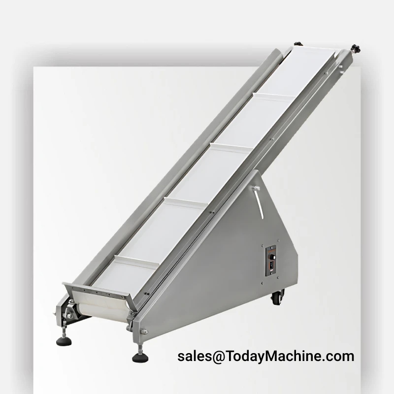 

Manufacturer supply automatic bag packing customize vertical PVC Inclined mobile lifting and climbing conveyor belt