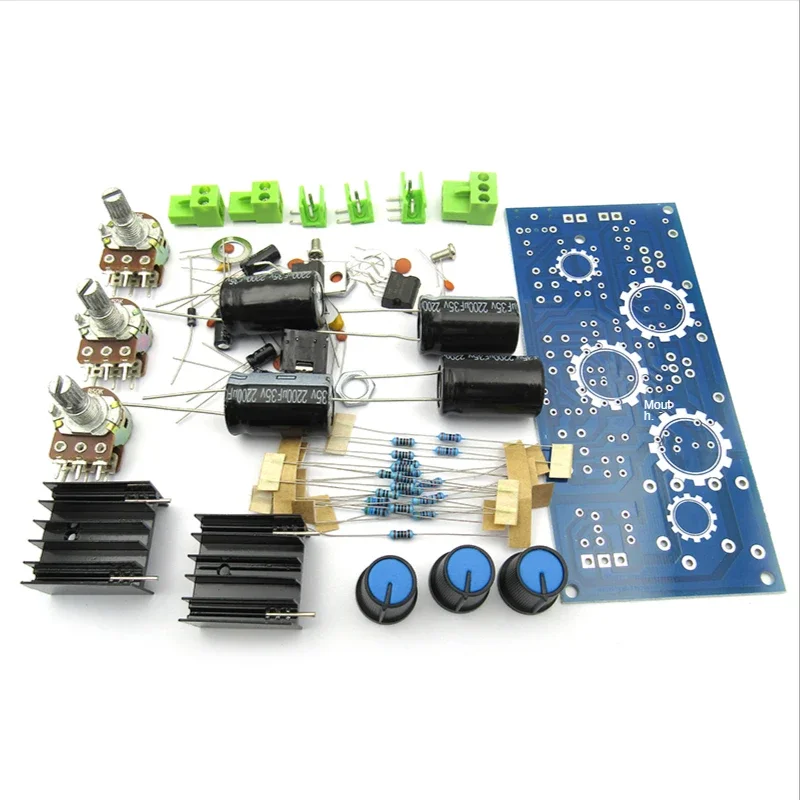 TDA2030a Amplifier Kit, DC9-15V Amplifier Board Module, Spare Parts, Dual Channel for DIY