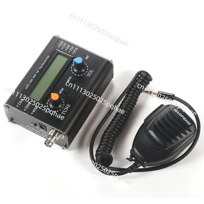 With Microphone USDX Short-Wave Radio 3-Band Amateur Radio 5W USDX SDR QRP HF Transceiver