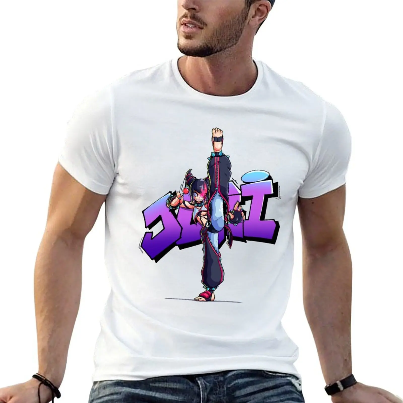 Han Juri T-Shirt Short sleeve tee korean fashion black t-shirts for men