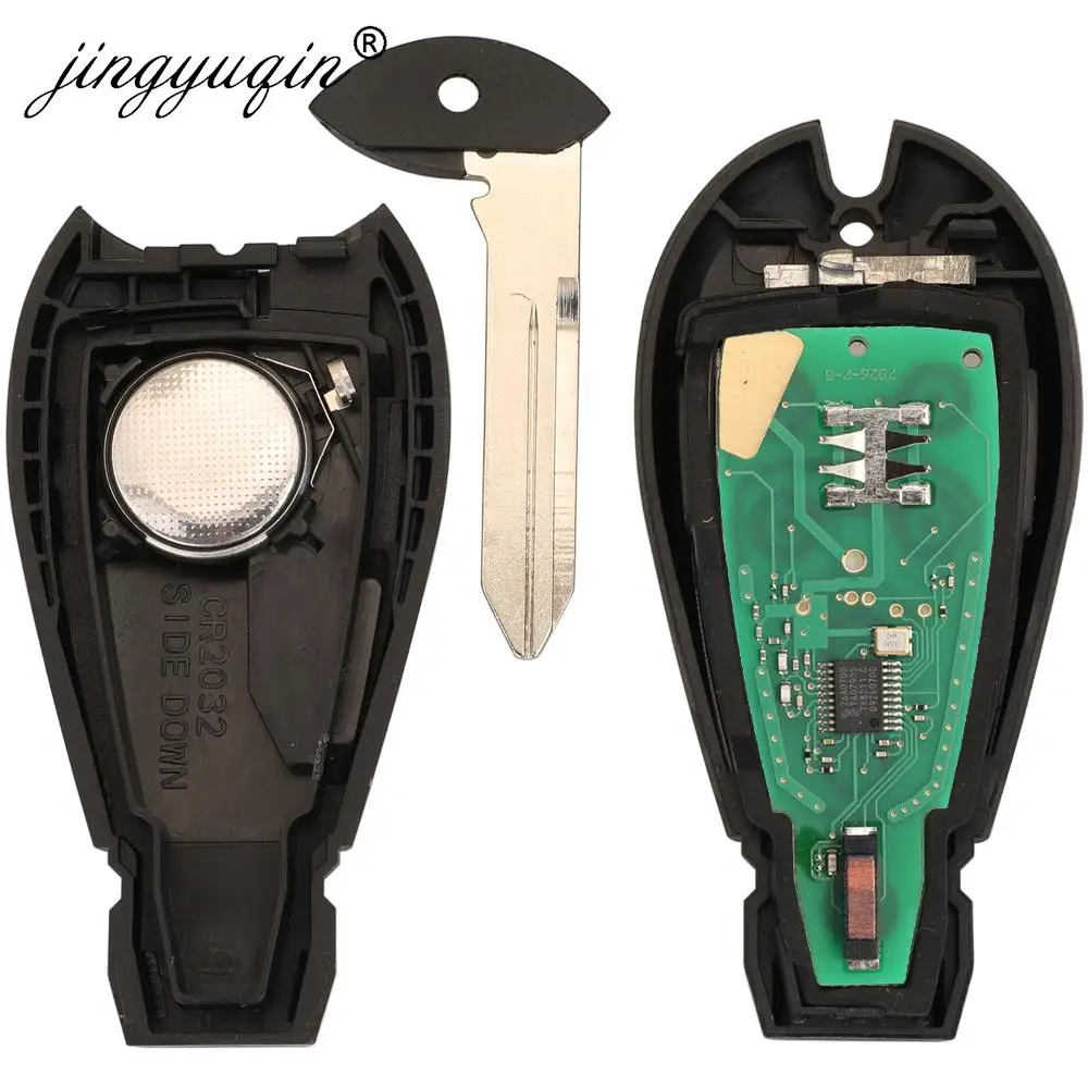 jingyuqin GQ4-53T Fobik Remote Car Key 433MHz ID46-PCF7961A Chip for Dodge RAM 1500 2500 3500 4500 2013-2018 56046953 68159655