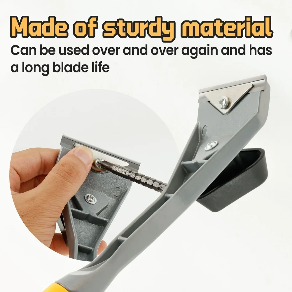 1PC Schaber Werkzeug Ergonomisches Hochleistungs-Hartmetall Schaber Werkzeug: Effizient, langlebig und wiederverwendbar! Farbschaber Werkzeuge Zubehör