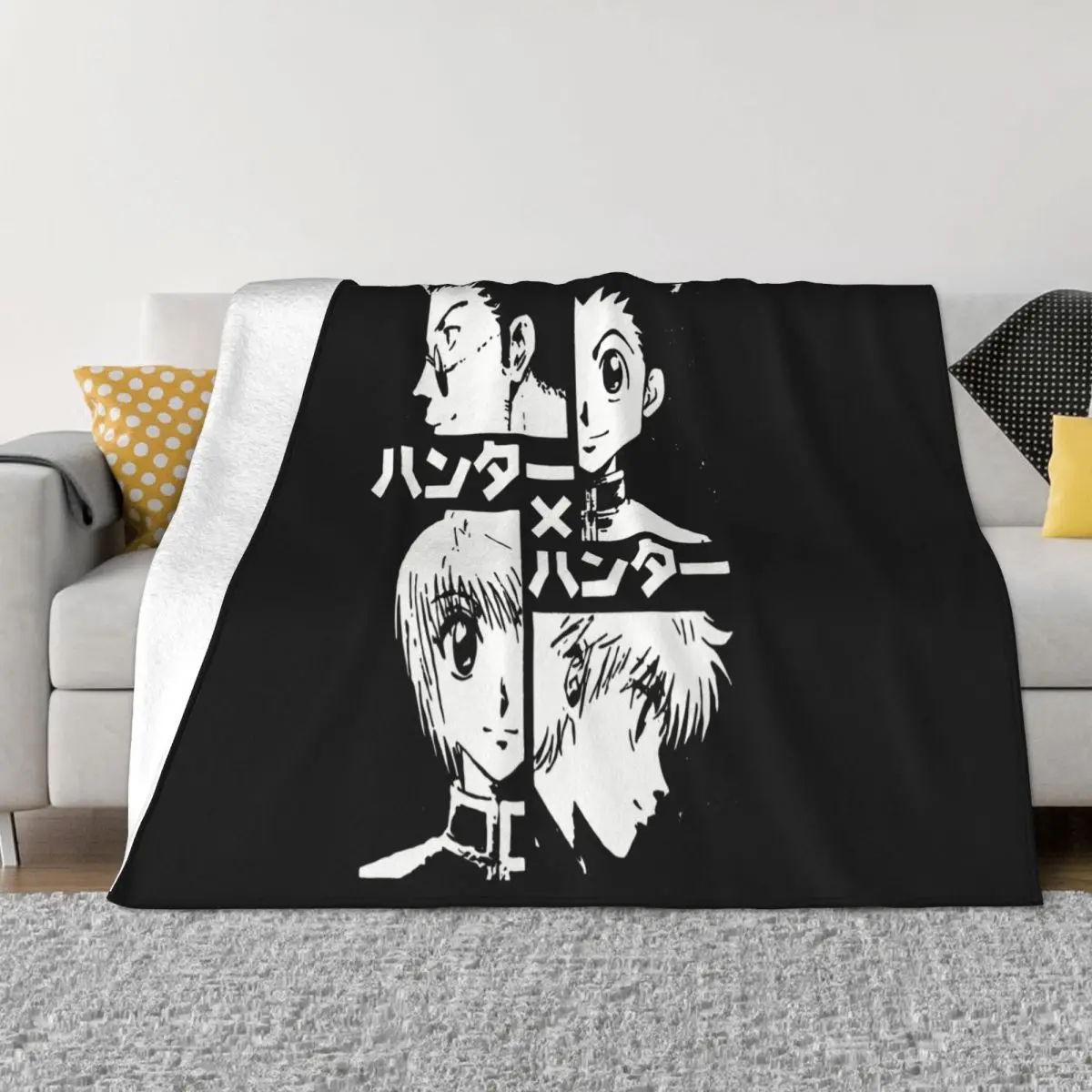 The Hunters Hunter X Hunter S Men's Killua Zoldyck Girl Natural Lowest Price Breathable New Throw Blanket