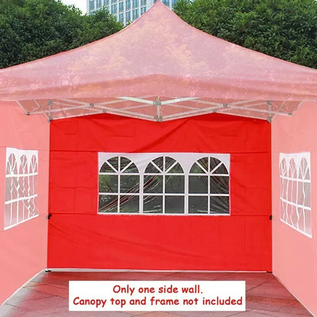 Canopy Tent Side Wall Carport Garage Big Tarp Enclosure Shelter Party Sunshade Waterproof Tent Accessories Outdoor Supplies