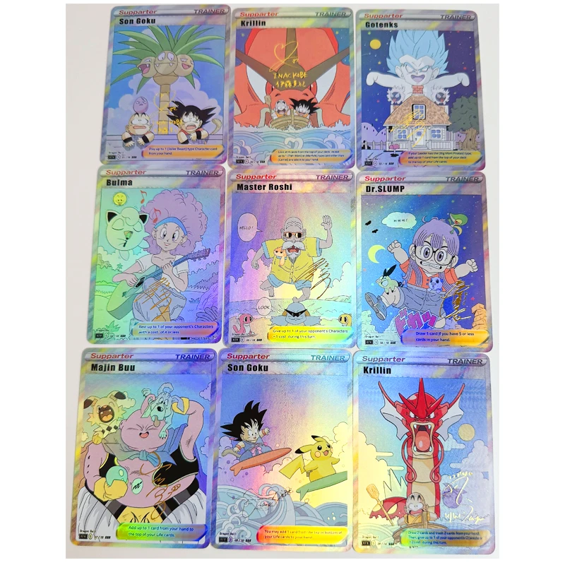 conjunto-de-9-pecas-dragon-ball-ptcg-brinquedos-hobbies-colecionaveis-colecao-de-jogos-cartas-de-anime