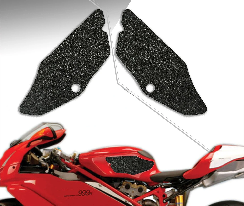 Image of Passend für DUCATI 2003–2006 749 2003–2006 999 Motorrad-Karosserie-Verkleidungsaufkleber, Tankpads, Gas-Kniegriff, Traktionsaufkleber, Schutz