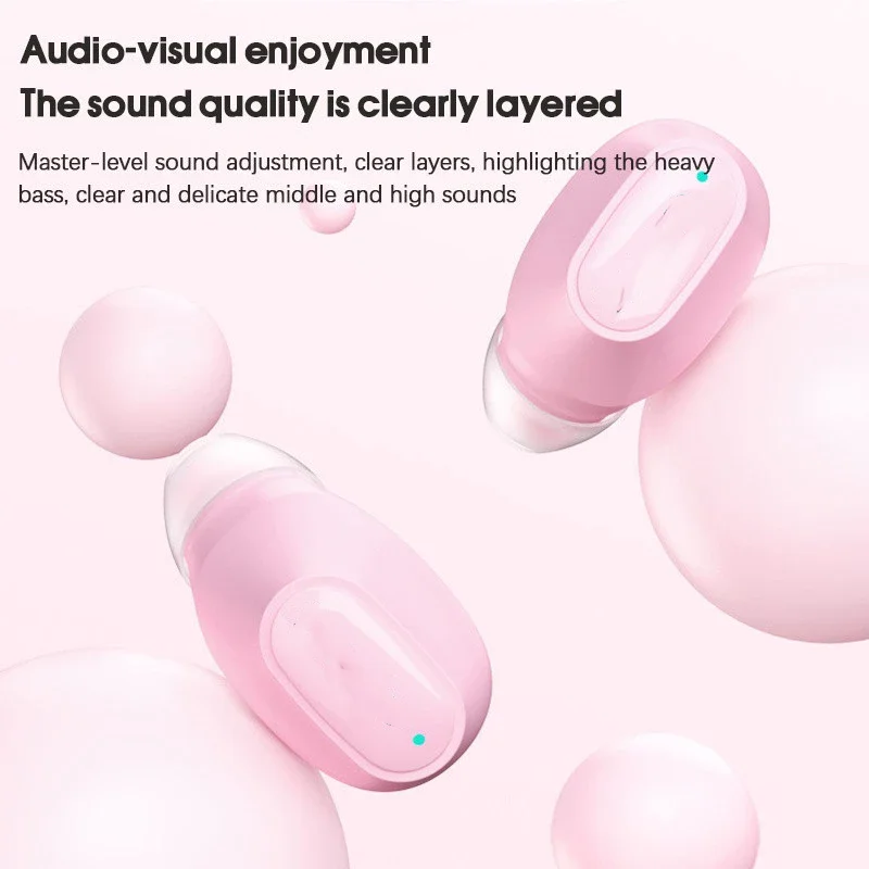 

TWS Sport Waterproof Colorful Touch Control Wireless Bluetooth Gaming In-ear Earphone Headphones Cycling HiFi XT62Proa Headset