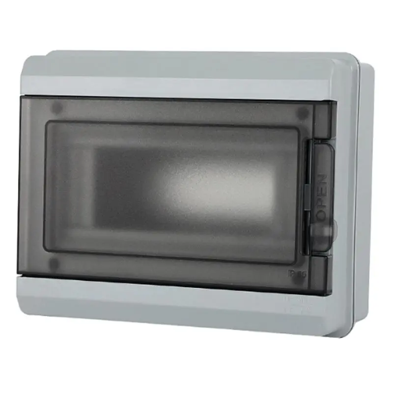 [NEW A09R!】 HT Series Adjustable Home Electrical Junction Box 12 Way Circuit Breaker Box IP65 Waterproof Power Distribution Swit