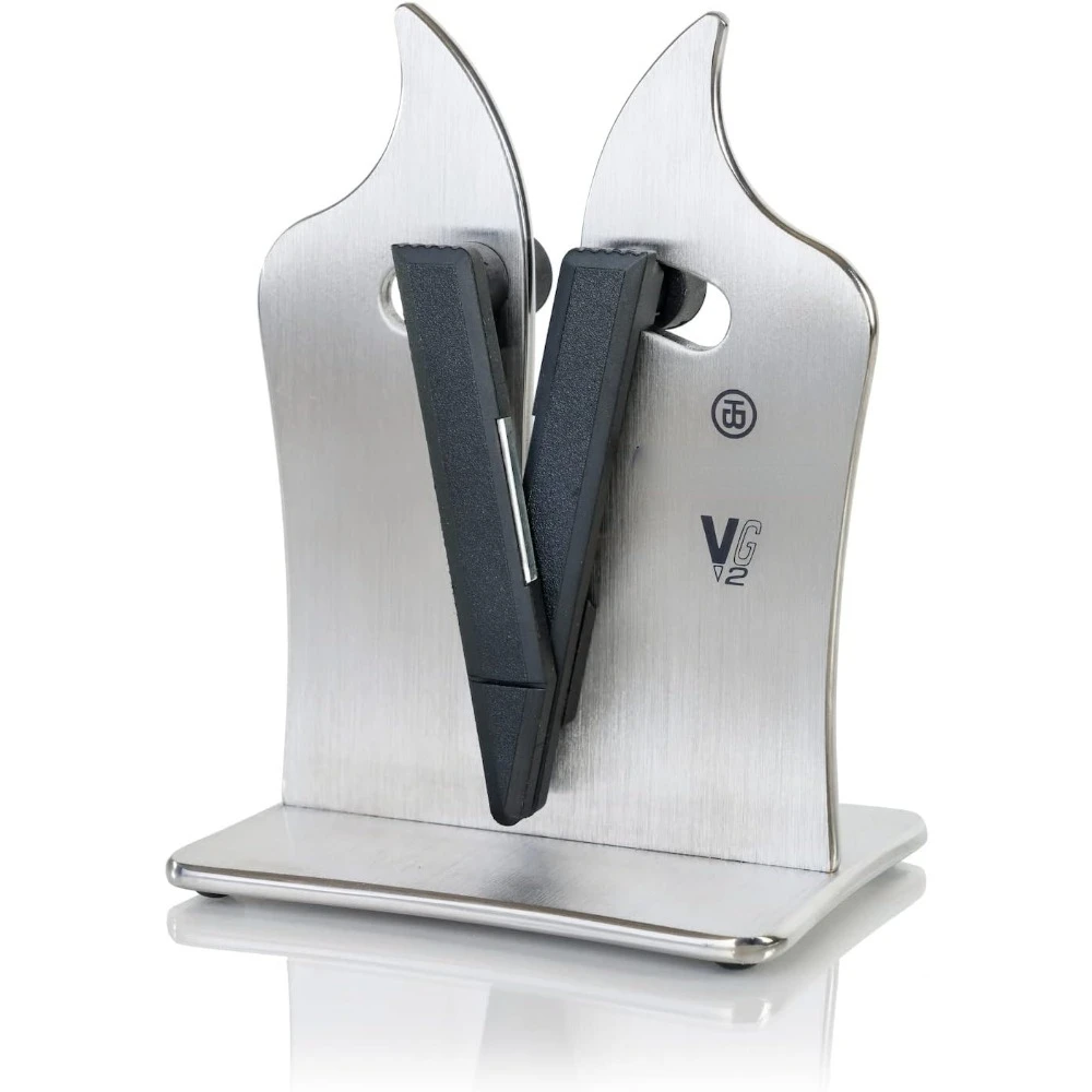 

VG2 Professional Knife Sharpener | 3-Action Tungsten Carbide (Stainless Steel)