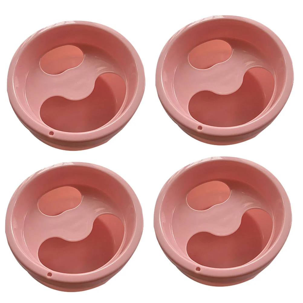 Tigela de imersão manual para manicure, 4 unidades, alta qualidade, para remoção de unhas falsas, arte em unhas, suprimentos para salão de beleza, faça você mesmo, não quebrando, adequado para a pele