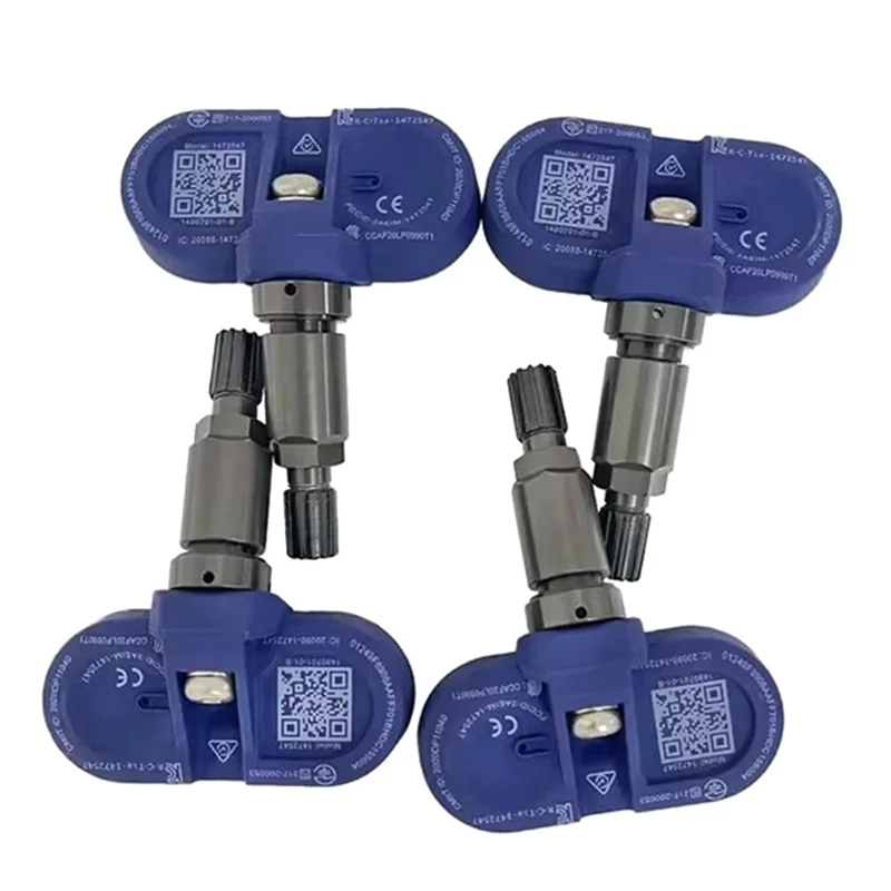 정밀 4PCS 1490701-01-B TPMS 센서 블루투스 타이어 압력 센서 1490701-00-B 테슬라 모델 3 S X Y 2020-2024용