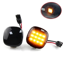 2PCS LED Turn Signal Side Marker Light Dynamic Sequential Lamp For Skoda Fabia Octavia Mk1 Mk2 Roomster Rapid NH3