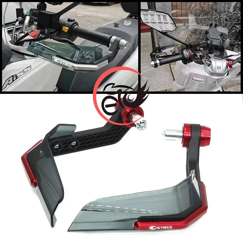 

For KYMCO Downtown 125 200 250 300/i 350i k-xct 300 Xciting 250 300 400/i ALL YEARSHandguard Shield Hand Guard Protector Windshi