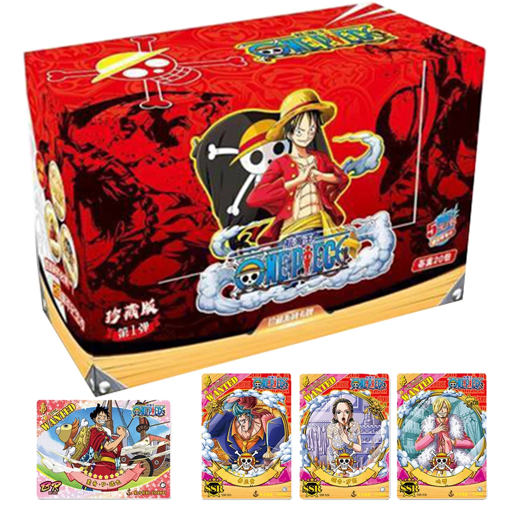 

ONE PIECE Collection Card For Child High Scoring Youth Action Anime Monkey D. Luffy Creative Puzzle Limited Game Card Kids Gifts