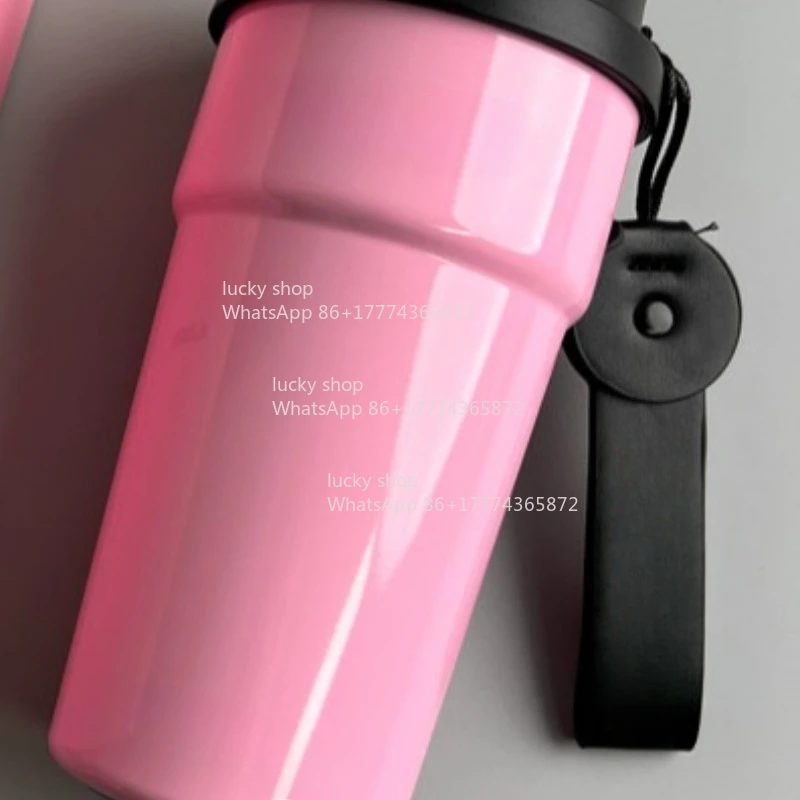 

Керамическое покрытие для вкладышей! Премиальная женская розовая термокружка из нержавеющей стали для кофе