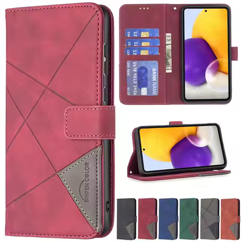 Wallte Leather Case For Samsung Galaxy A02S A03 A03S A10 A11 A12 A13 A21S A22 A23 A31 A32 A33 A50 A51 A52 A53 A70 A71 A72 A73