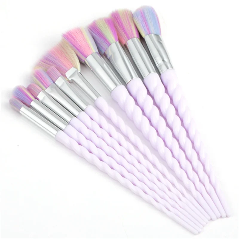 Reichhaltige Zähigkeit, schöne Haptik, Metallzwinge, Schraubgriff, Kosmetikpinsel-Set für Augen-Make-up mit individueller Anpassung