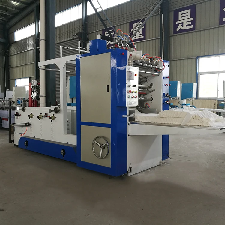 YG Good Invest Facial Tissue Full Production Line Making Machines with  Folding