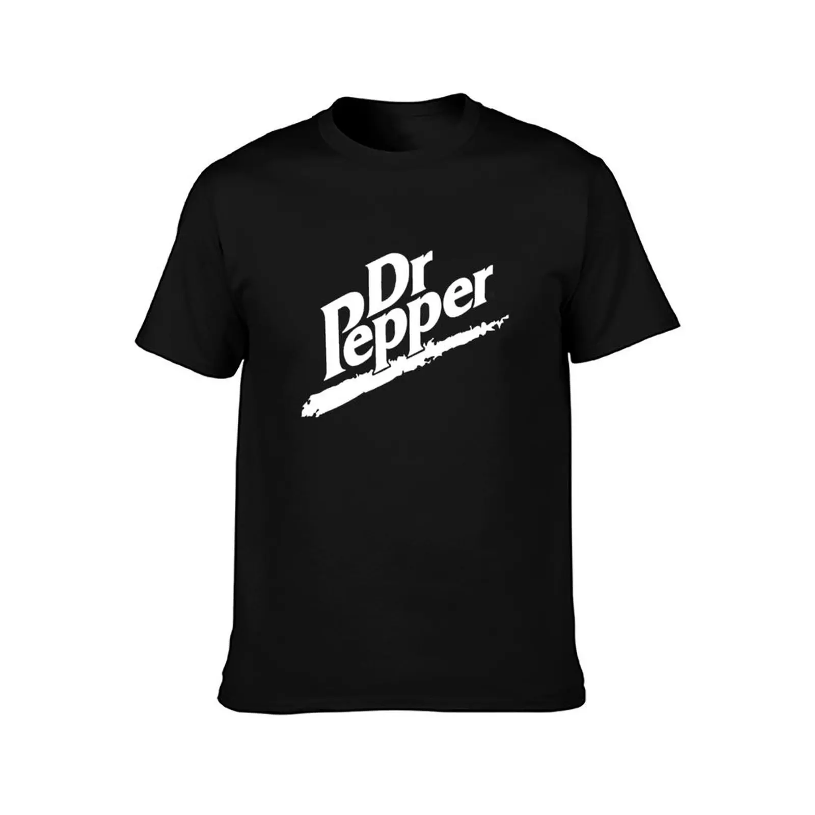 Dr Pepper 90s Maroon Background T-Shirt Classic Print Short Sleeve Shirt T-Shirt
