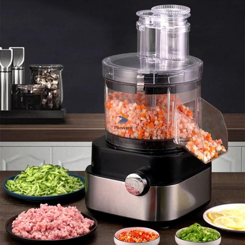 600W 60kg/30mins Automatic Vegetable Cutting Machine Carrot Potato Dicing Machine Watermelon Pineapple Cucumber Dicer