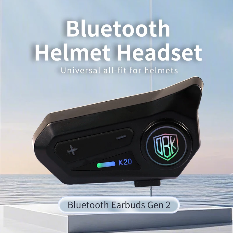 

Высококачественная Bluetooth-гарнитура для мотоциклетного шлема для четкой связи, сверхдлительное время автономной работы, водонепроницаемая и с шумоподавлением.