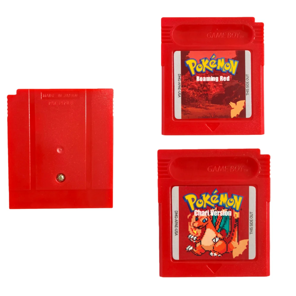 การ์ดเกมโปเกมอน GBC 16 บิต รุ่นอเมริกา ทีมร็อคเก็ต เอ็ดมอน โกลด์ 97 รีฟอร์จ คริสตัลคาลอส สำหรับ GBC GBA ของขวัญปีใหม่สำหรับเด็ก