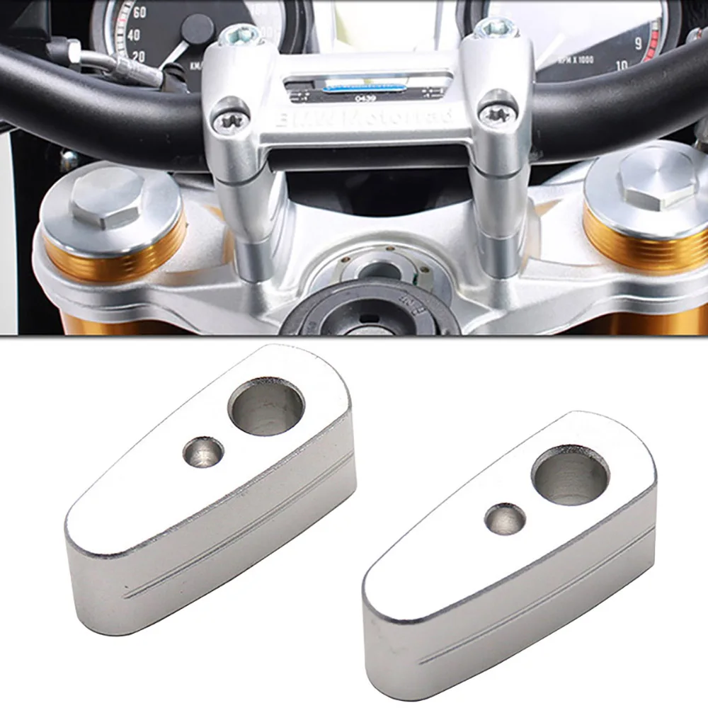 Silver Aluminum 20mm Handlebar Riser Moves For BMW R nineT/5/Scrambler/Urban G/S/ Racer/Pure 2014-2022 Motorcycle Accessories
