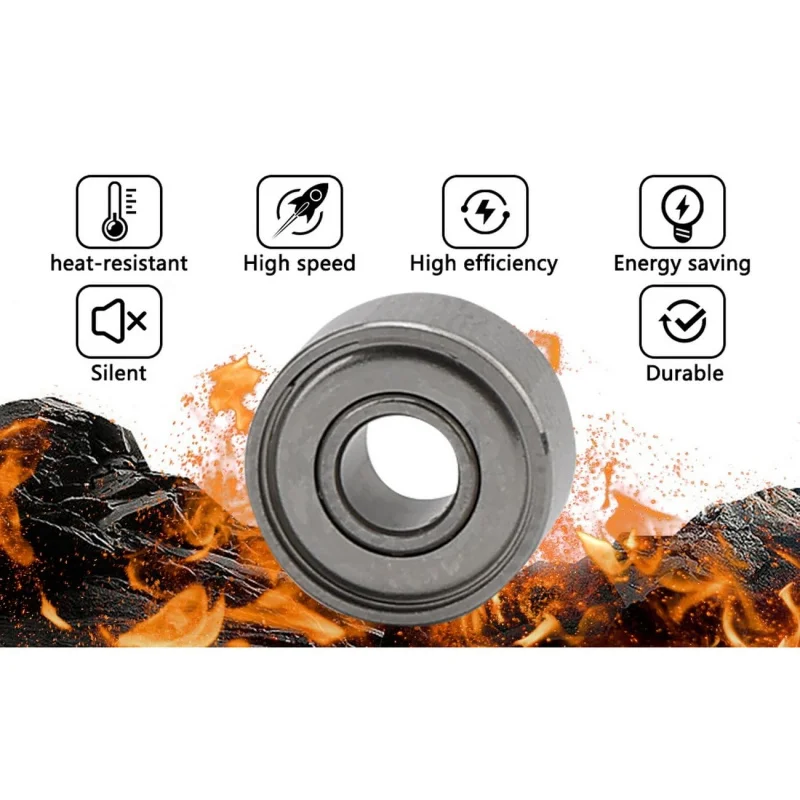 3x6x2.5 MR83 693 MR84 694 604 MR105 685 625 696 607ZZ Sealed deep groove ball bearing 10 Suitable for skateboard wheels、Scooter、