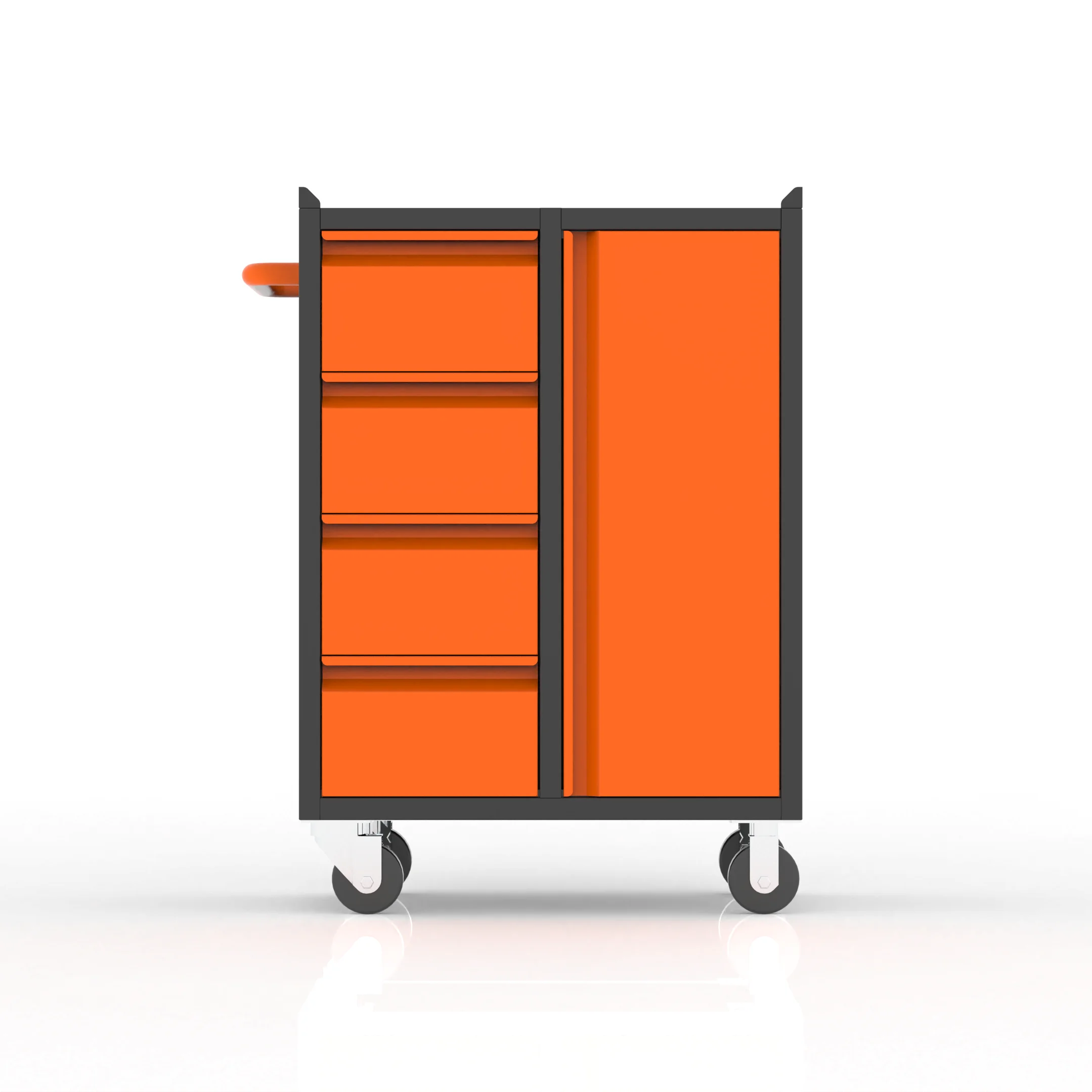 Steel Metal Workshop Tool Cabinet Trolley Efficient Storage with OEM Customization