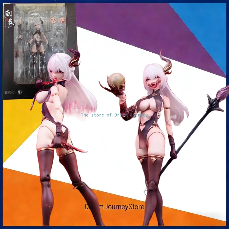 

Original Eiifox BearPanda Chinese Gods and Ghosts Painted Skin 1/12 Painted Movable Belt Luxury Accessory Package Height 225mm