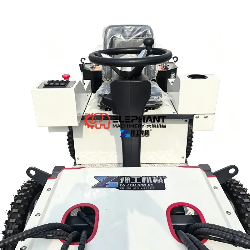 Reliable Laser Screed Machine Automatic Concrete Floor Leveling Equipment for Large Area Construction Project