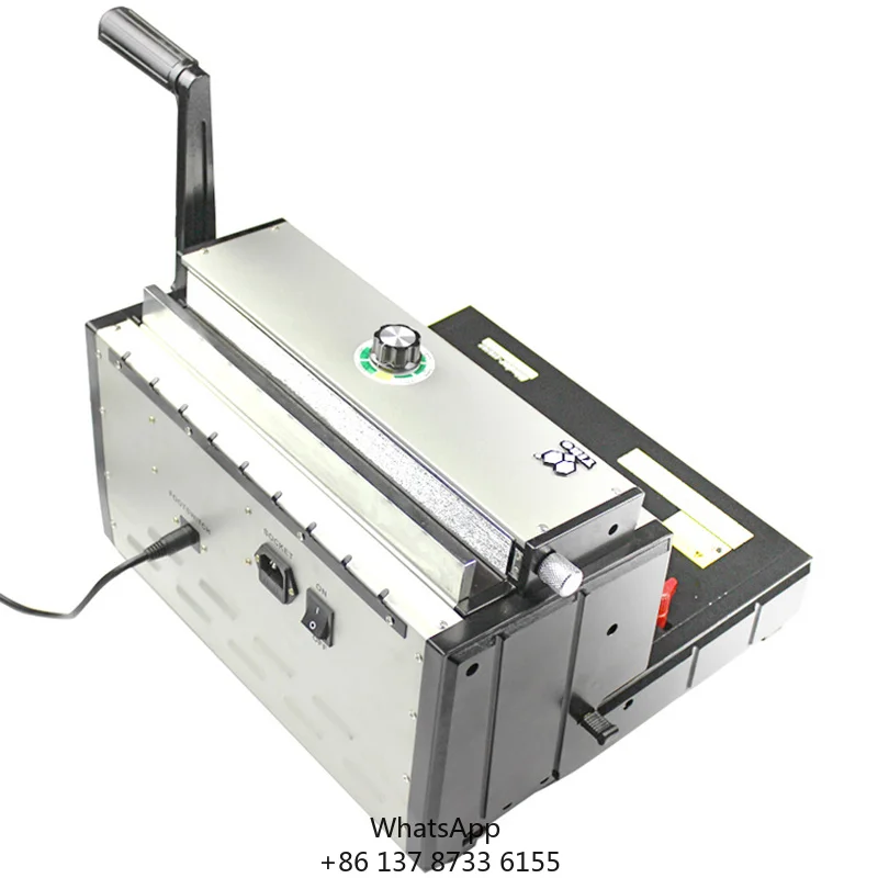 ET8707 Cheap Price Desktop A4 B5 Letter Size Wire 3:1 Punch & Bind Book Binding Machine