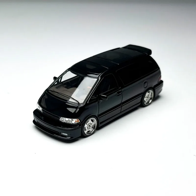 Mortal Diecast 1/64 Schaal PREVIA RV Auto Model Legering PREVIA Van Speelvoertuigen Model Statische Collectie Ornament
