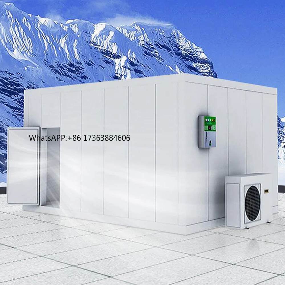 Customized Size Temperature Walk-in Chiller Cooler and Freezer Room Refrigerator