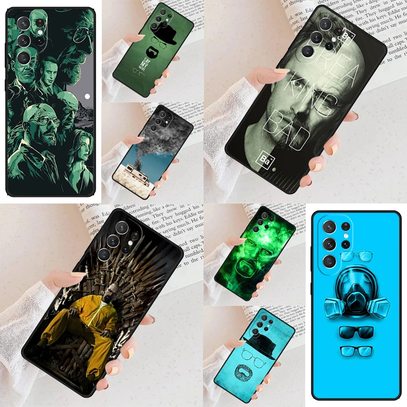 Breaking Bad SOFT Cell Phone Case for Samsung Galaxy S26 Ultra S25 S24 S23 S22 S21 S20 Note10 Cover
