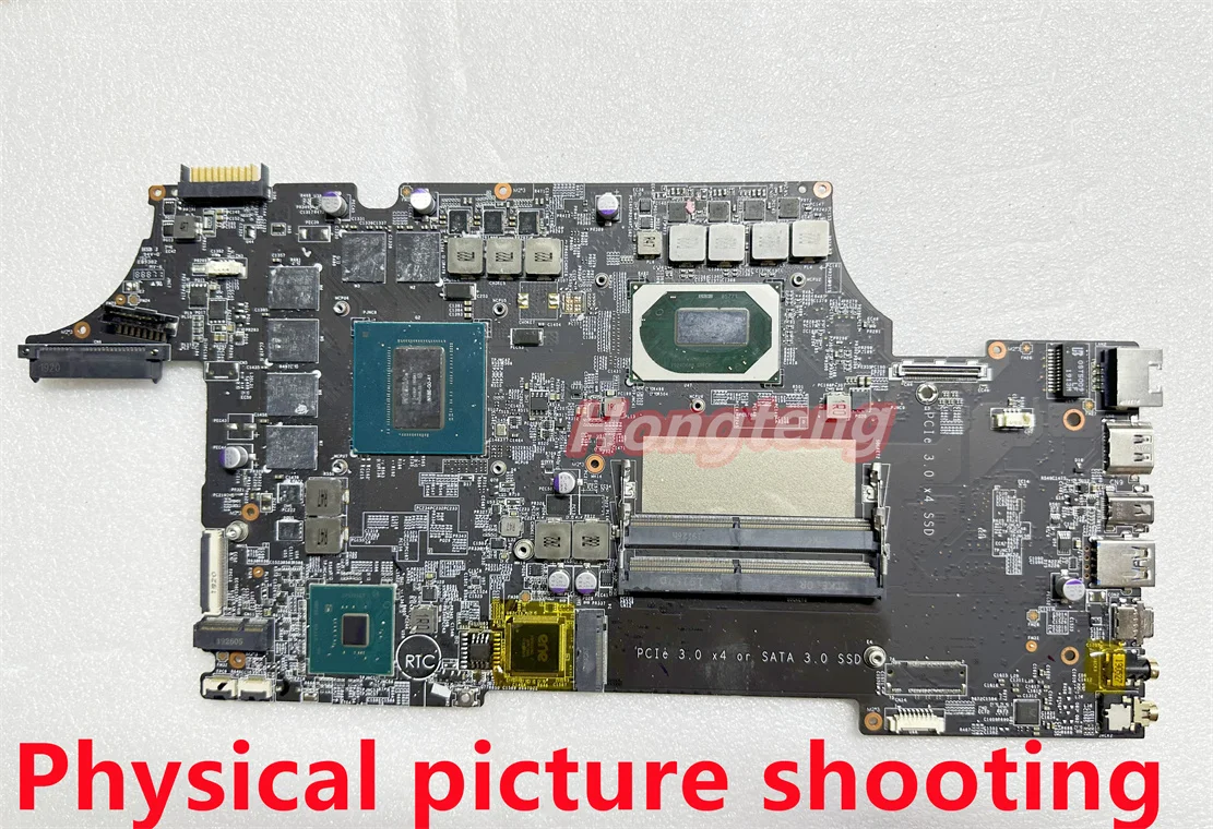 ms-17e51 ver 1.0 Laptop Motherboard For MSI MSI GL75 9SDK ms-17e5 with i7-9750h cpu and gtx1660mti    TEST OK