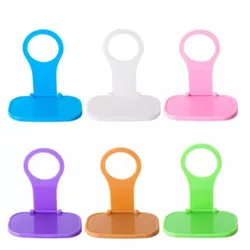 1PCS Foldable Phone Holder Charger Cable Storage Universal Mobile Phone Wall Plug Socket for Charger Charging Rack Hang Holder