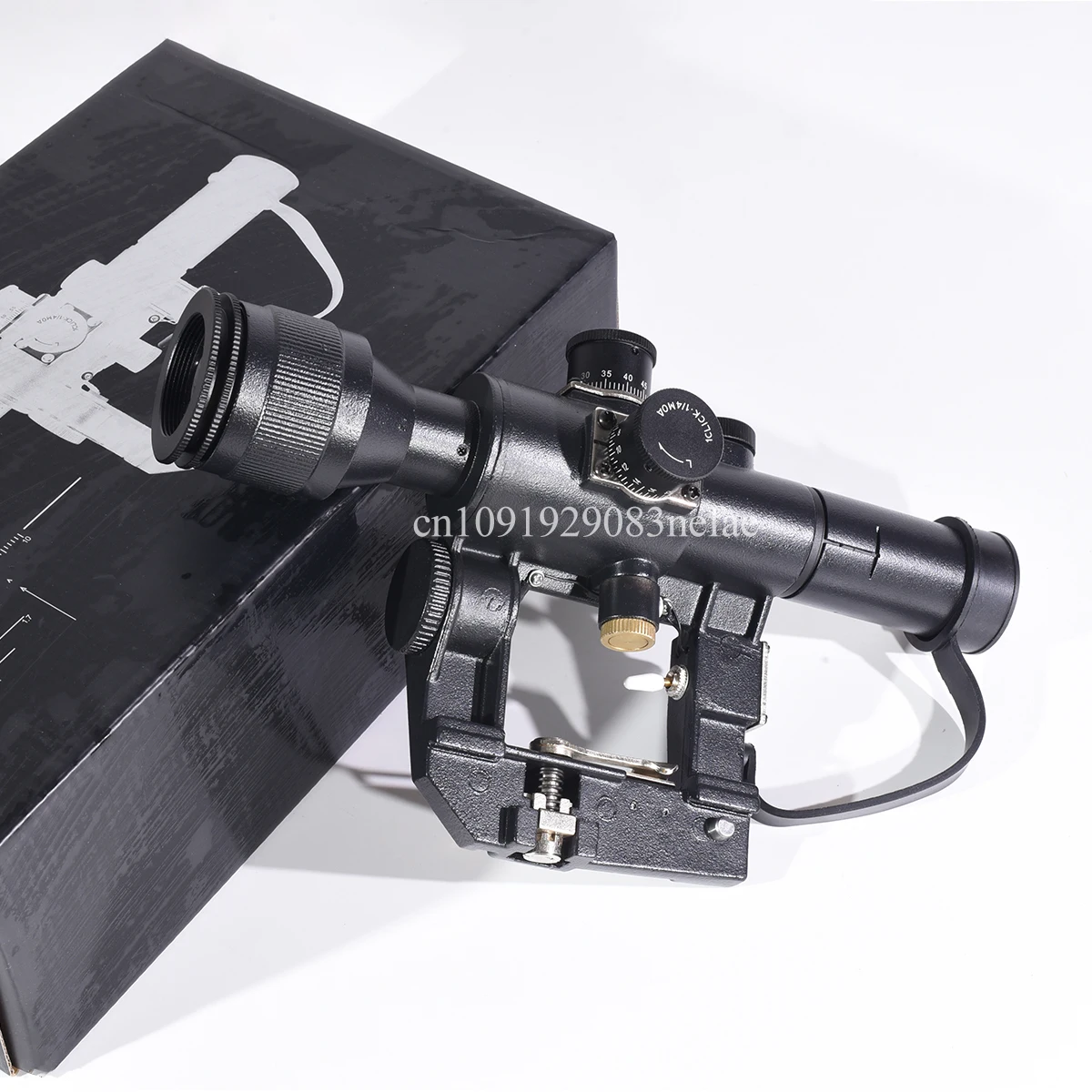 PSO-1 Type 4x26 Red Lighting Optics Red Dots Sights Hunting Shooting for Dragonov Sniper Rifle Series Tactical Gear Riflescope view 6