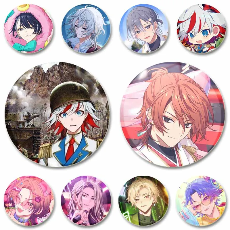 Anime Game 18trip Enamel Brooch Cartoon Idol Hallritt Renga Nishizono Kafka Badges Lapel Pin for Backpack Clothing Accessories