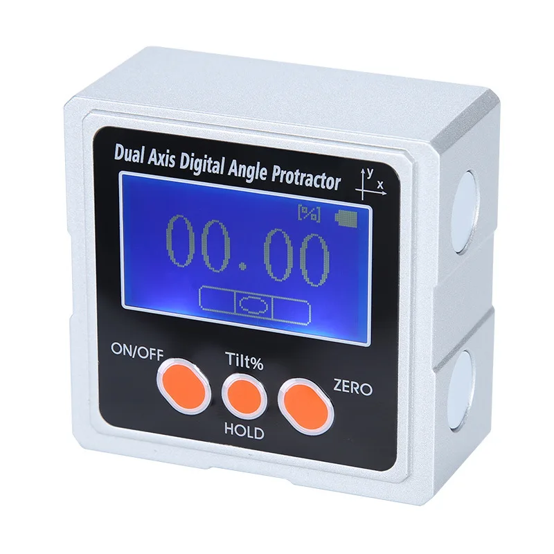 

Koravo Digital Inclinometer 360 Uniaxial Biaxial Level Angle Ruler with Magnetic Inclination Box Protractor China