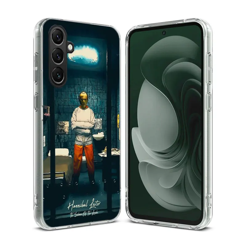 Hot Movie The Silence of the Lambs Clear Phone For Samsung Galaxy A52S A42 A32 A22 A12 A02S A70 A50 A40 A30 A20 A20E A71 A51 A41