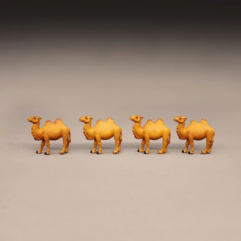 

3/6 Pcs Tiny Resin Camels Miniatures, Fairy Garden Ornaments, Micro Landscape DIY Craft Accessories
