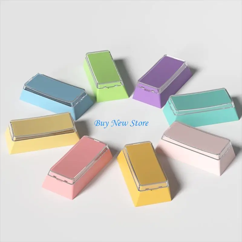20CE 8PCS PBT branco Captas teclados mecânicos Instalação 2U Chave perfil original