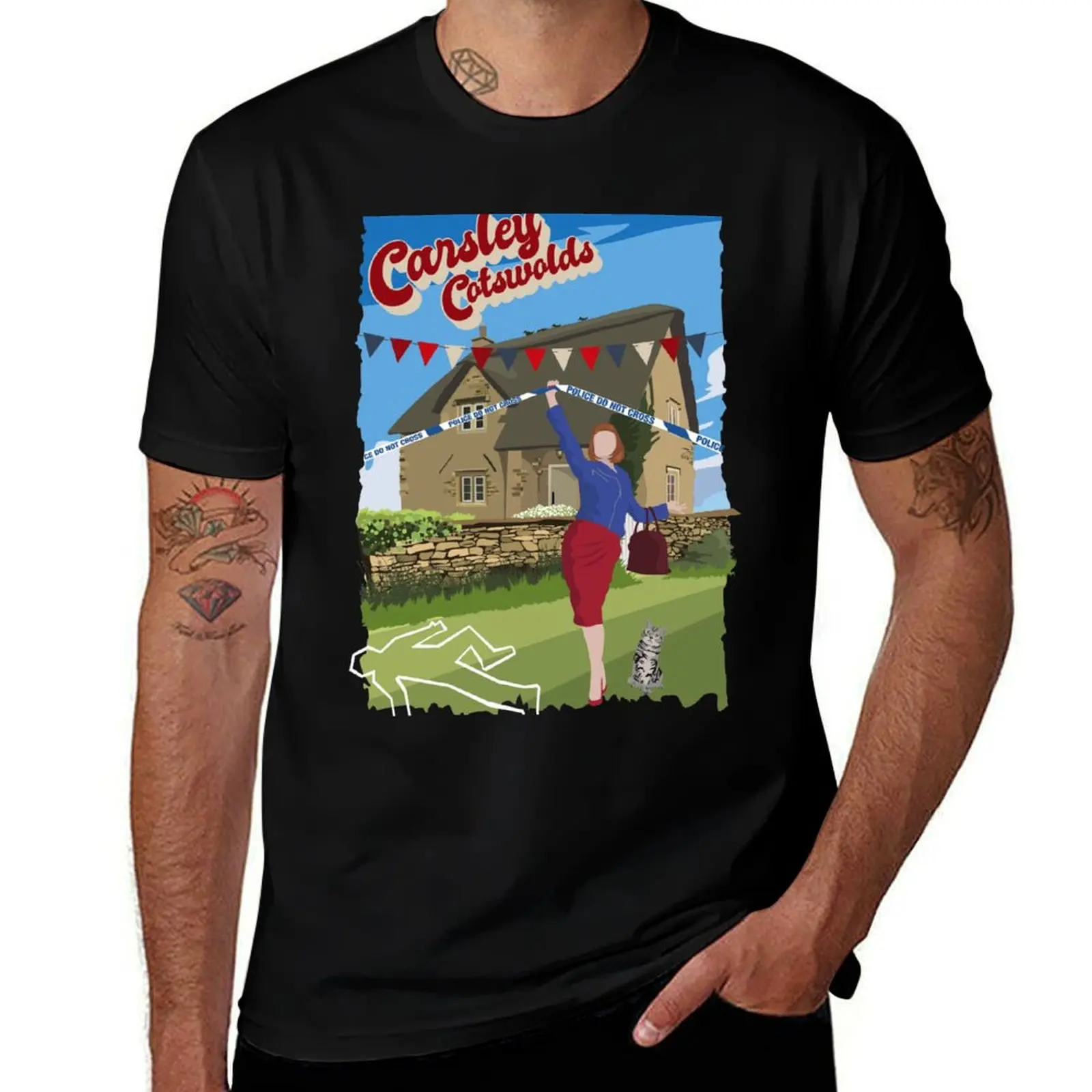 

Agatha Raisin T-Shirt Casual Daily Wear Short Sleeve Top
