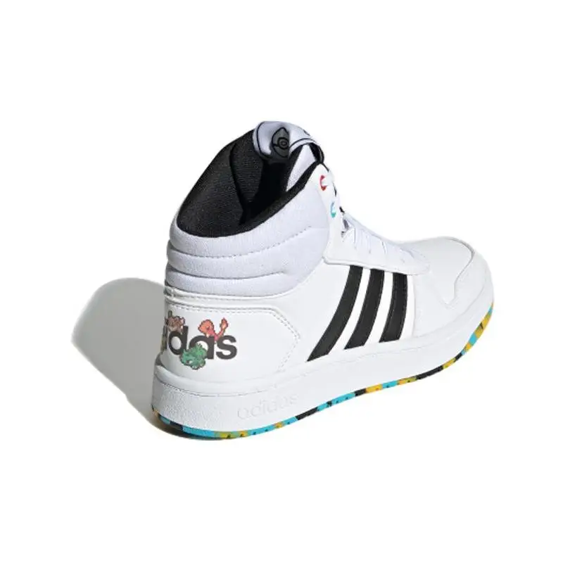 adidas neo Hoops Mid Kinder Skateboardschuhe Kinder Sneakers Schuhe EG1989