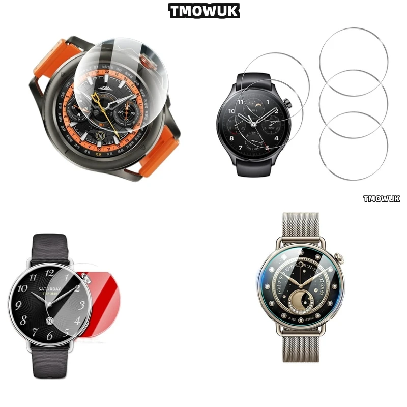 

For Xiaomi Watch S4 41mm Haylou Solar Neo HD Clear 9H Anti-Scratch Tempered Glass Easy Install Protector