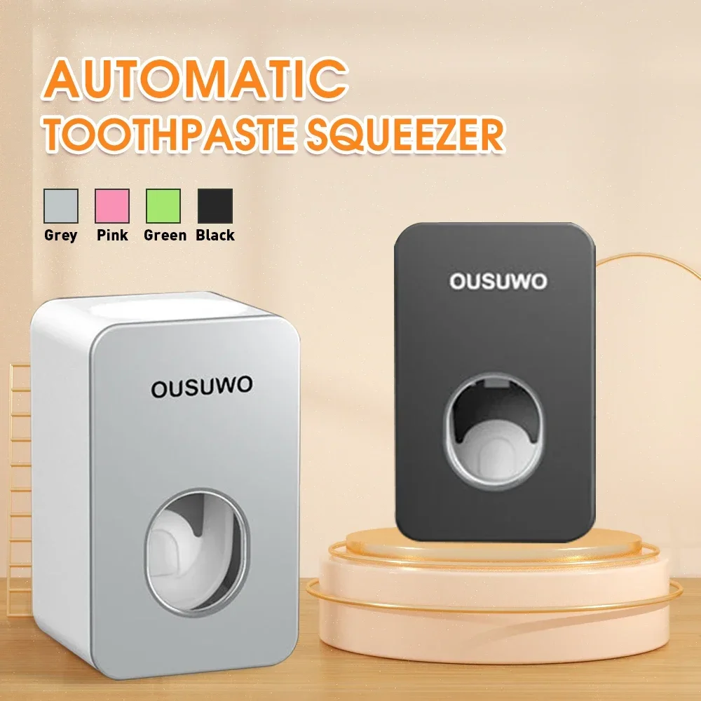 Fully automatic toothpaste dispenser, wall mounted automatic toothpaste squeezing machine, household toothpaste squeezer