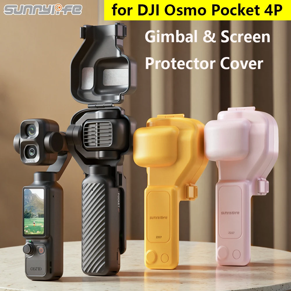 �y�Z�[�����zSunnylife �W���o�������Y�L���b�v DJI Osmo Pocket 4P �ی�J�o�[ �A���`�X�N���b�`�����Y�X�N���[�� �n���h�w���h�W���o���J�����v���e�N�^�[�P�[�X
