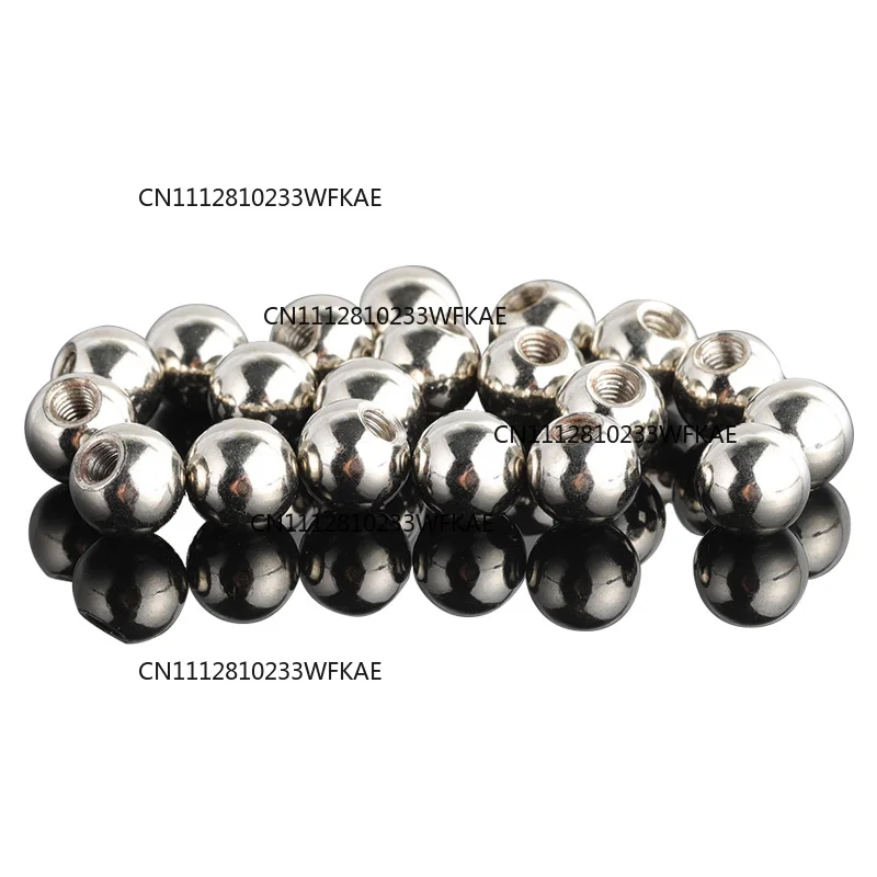 Mellow 20pcs 10mm*M4 Stainless Steel Ball Customization Service 3D Printer Accessories with M4 Threaded Hole