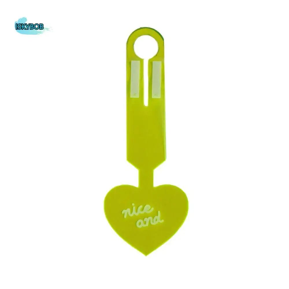 

Colorful Love Shape Luggage Tag Airplane Suitcase Tag Boarding Pass Fluorescent Baggage Tag Travel Accessories